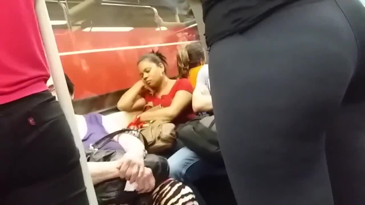 Groping in metro